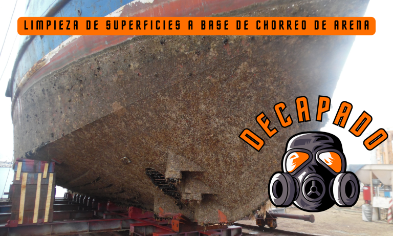 Arenado de Embarcaciones puerto de Alicante